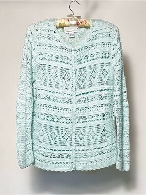 Bloomingdale’s cardigan and top set